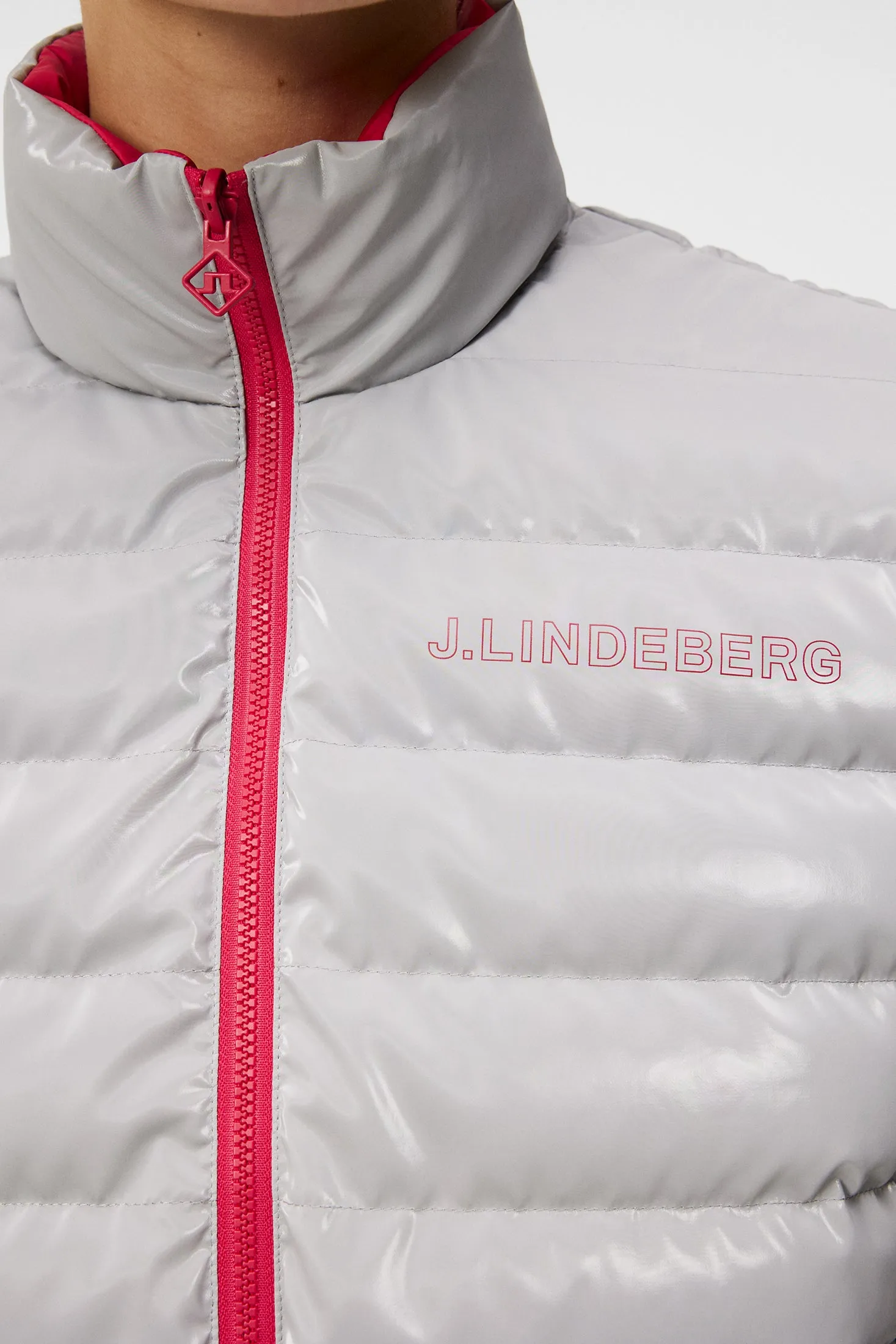 Isla Reversible Vest / Silver