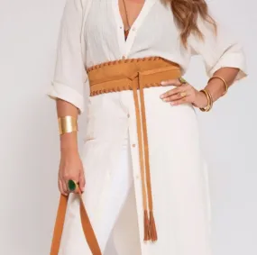Juan Jo Gallery | Suede Wrap Belt Boho Style