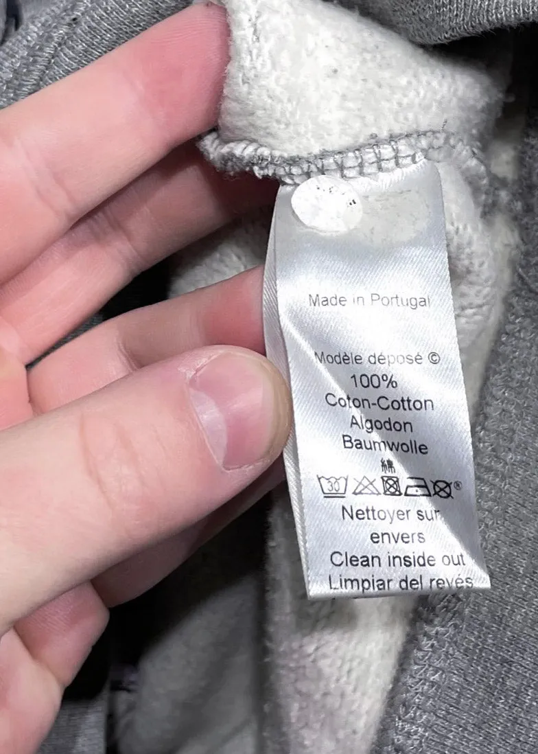 Kenzo Blue Tiger Embroidered Grey Sweatshirt