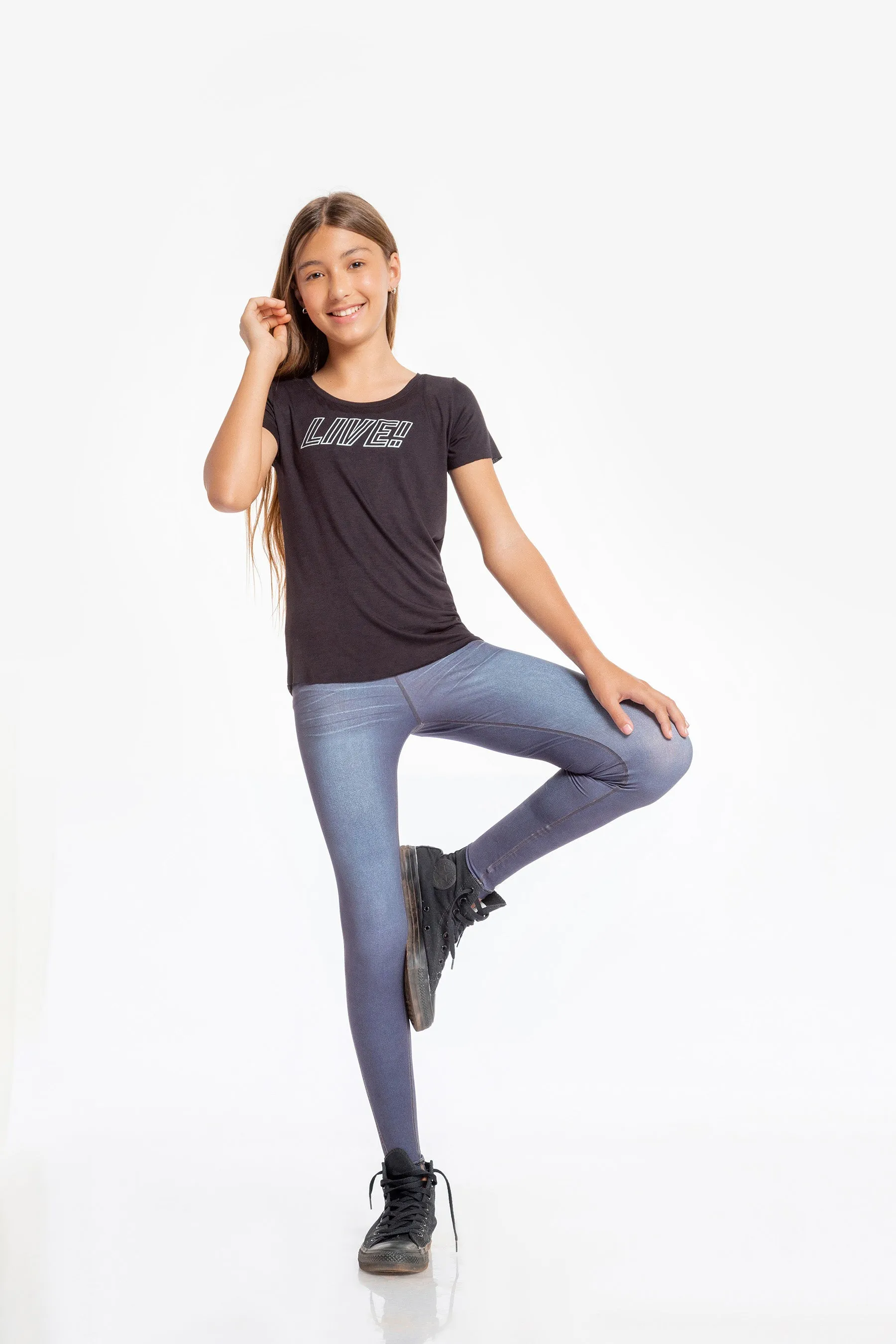 Kids Cool Rever Denim Legging