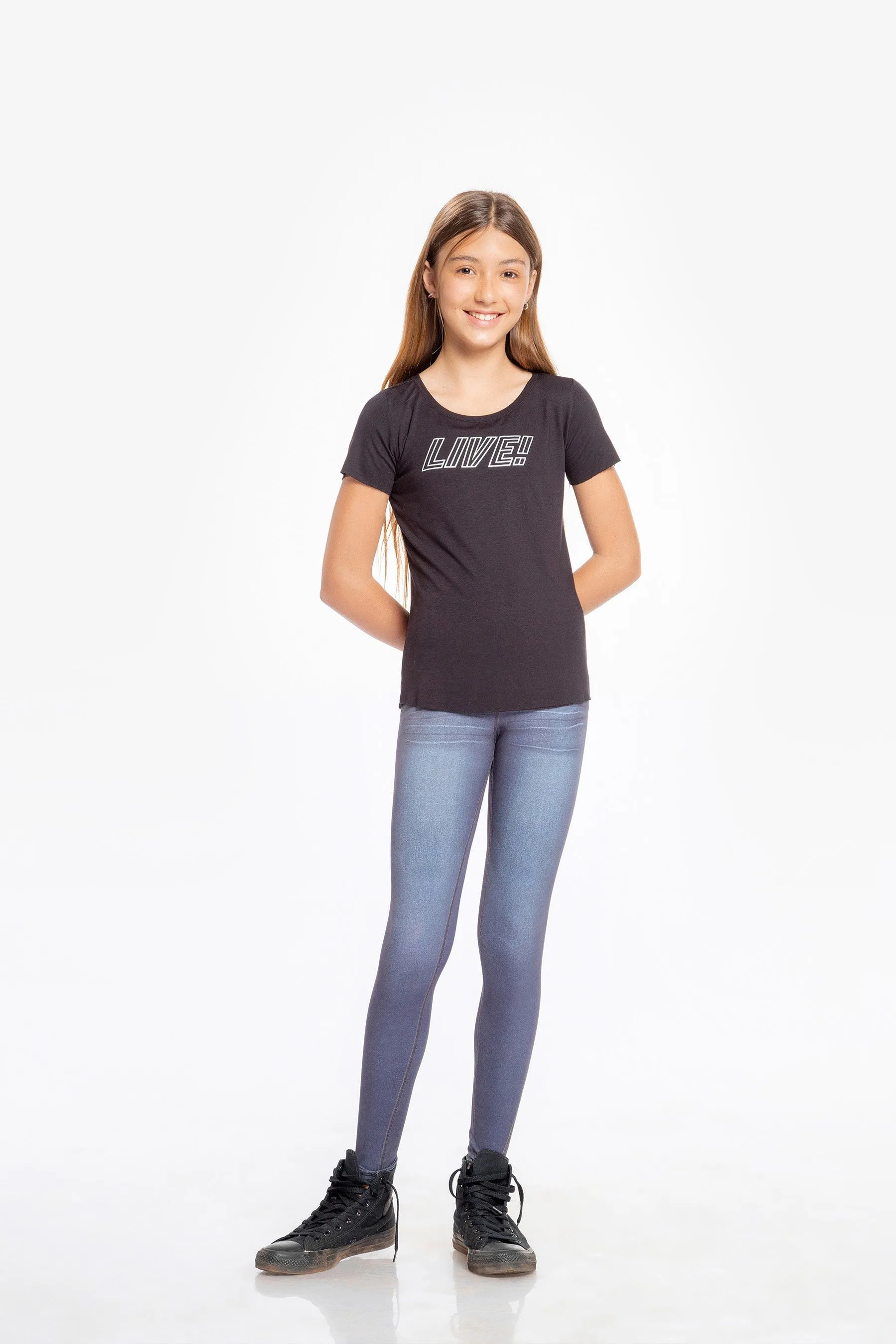 Kids Cool Rever Denim Legging
