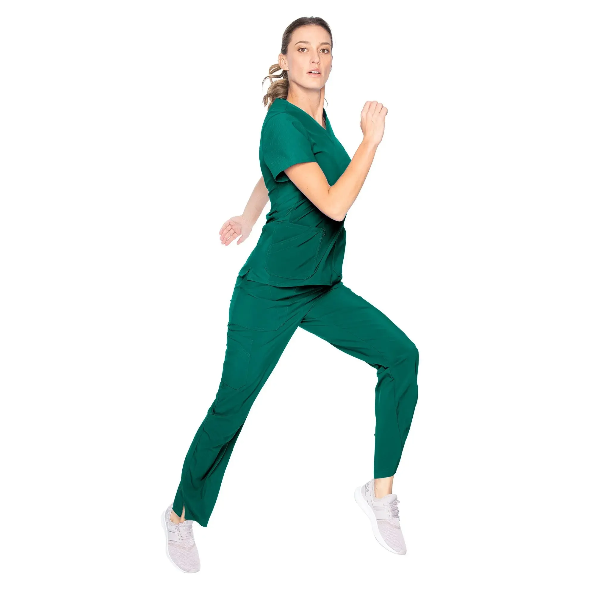 Landau Urbane Performance Women's Straight-Leg Cargo Scrub Pants