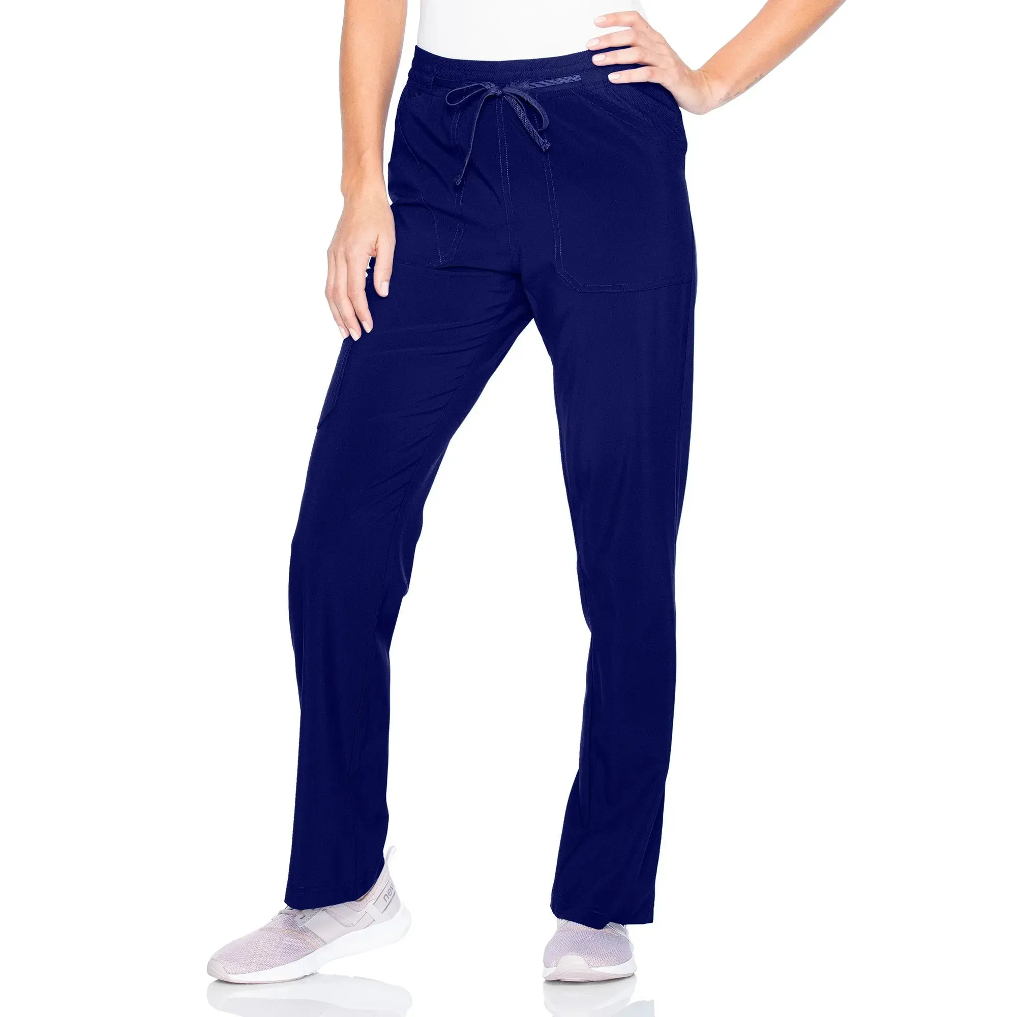 Landau Urbane Performance Women's Straight-Leg Cargo Scrub Pants