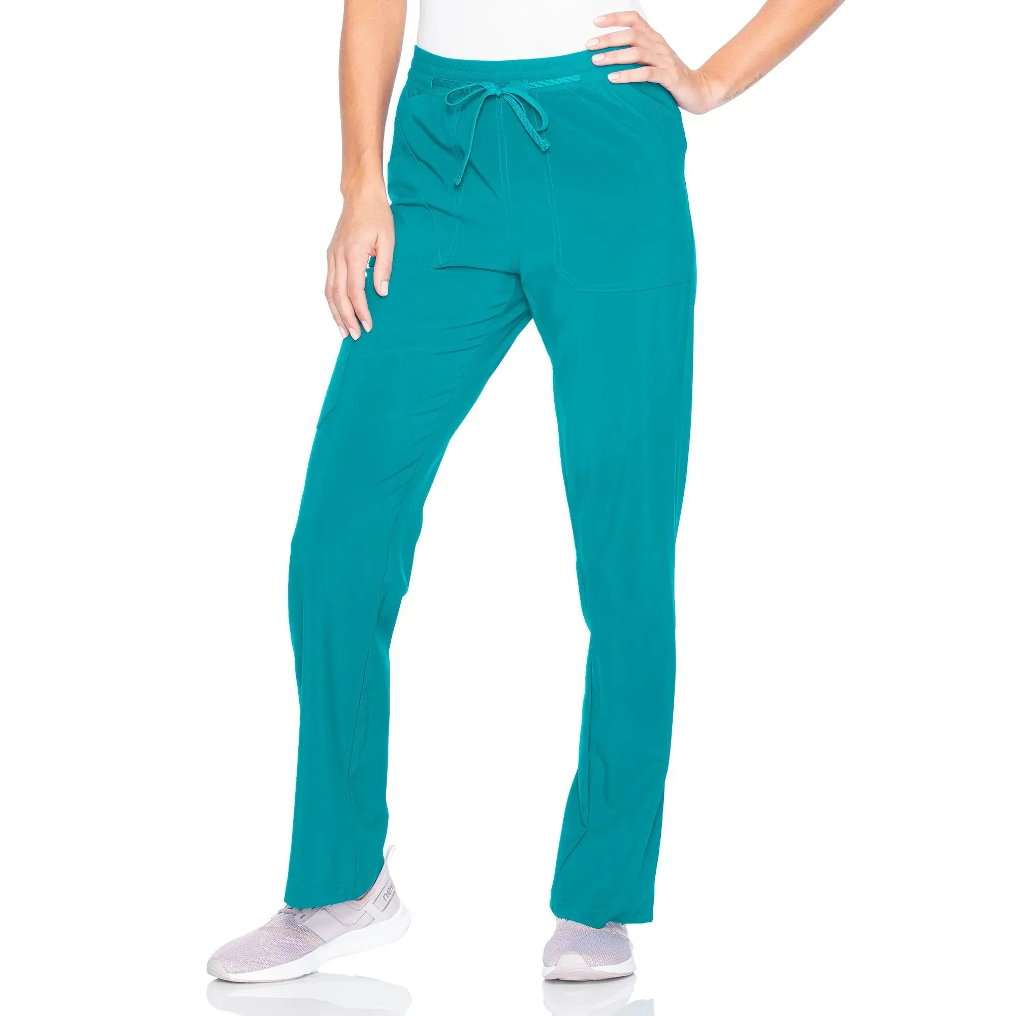 Landau Urbane Performance Women's Straight-Leg Cargo Scrub Pants