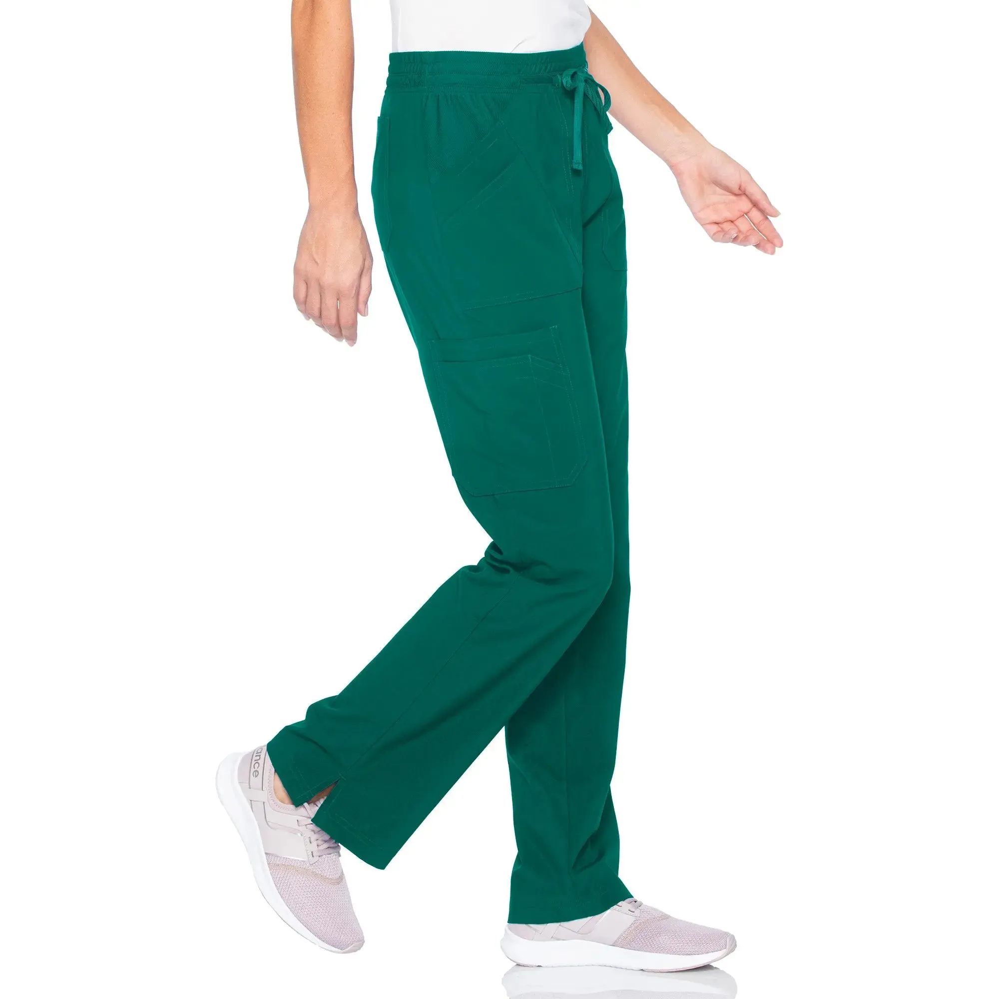 Landau Urbane Performance Women's Straight-Leg Cargo Scrub Pants