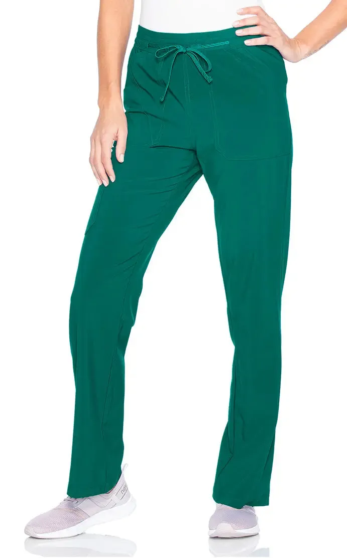 Landau Urbane Performance Women's Straight-Leg Cargo Scrub Pants