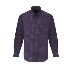 Leo Chevalier - Long Sleeve Shirt - Classic Fit - 100% Cotton - Big and Tall Fit - 623461/QT