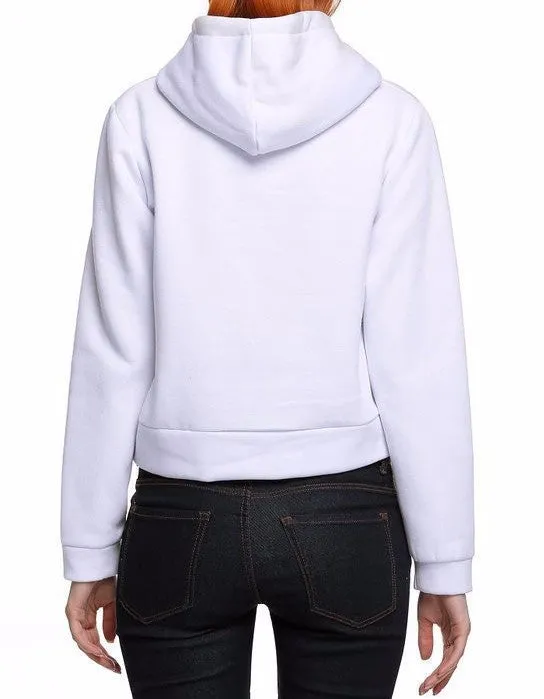 Letter Print Hoodie For Women