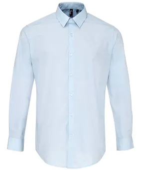 Light Blue - Supreme poplin long sleeve shirt