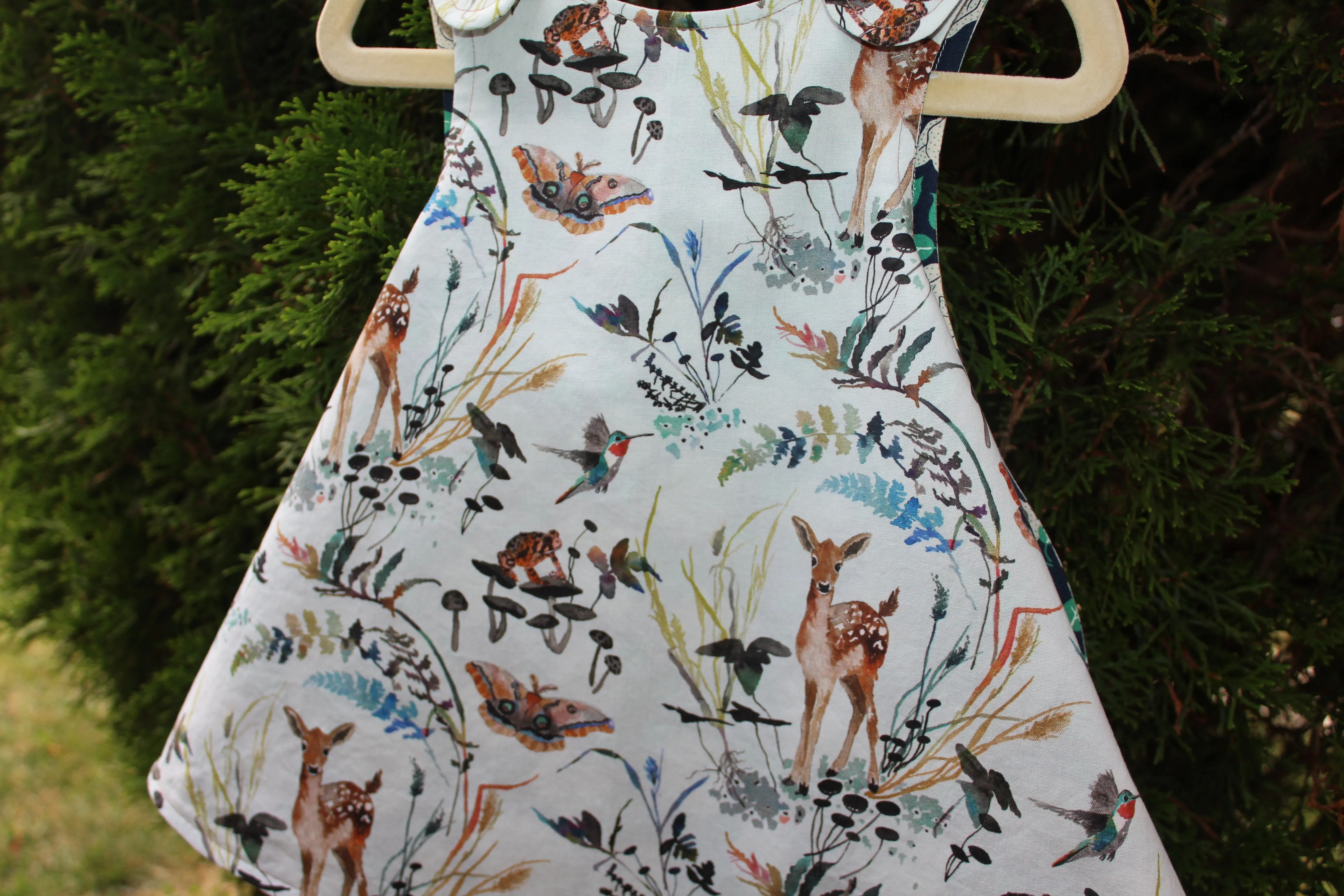 Light Forest Fawn Reversible Dress