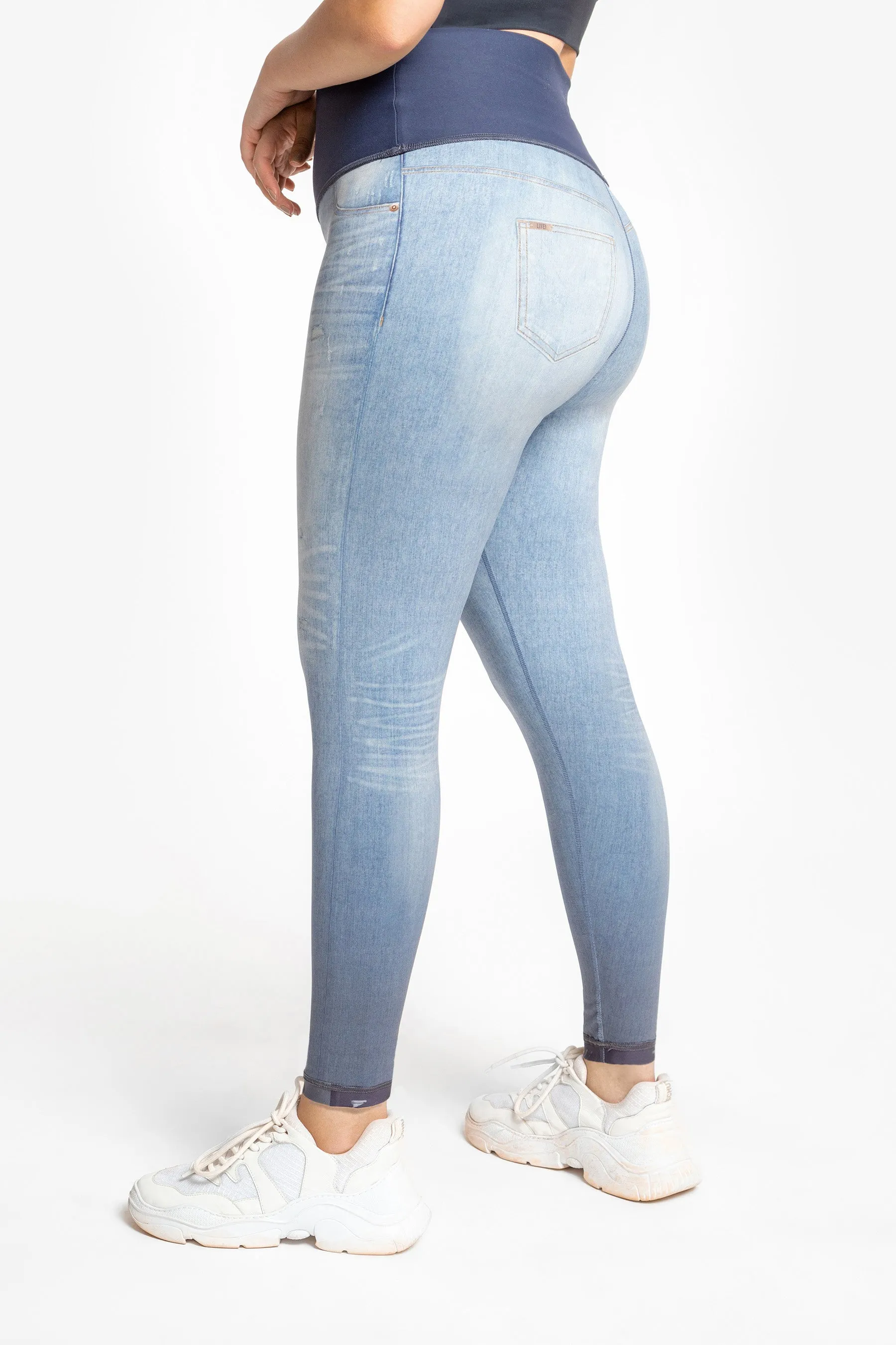 LIVE!  Movement Denim Rever Legging