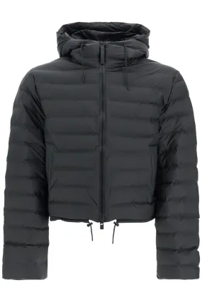 lohja short unisex puffer jacket 15820 BLACK