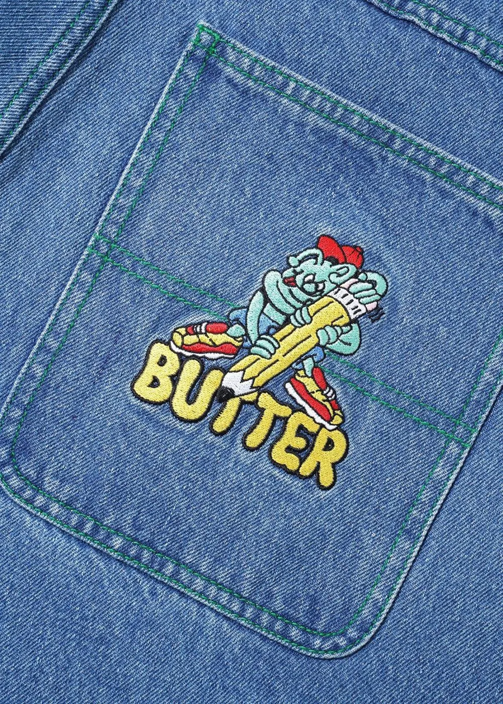 Martian Denim Jeans - Washed Indigo