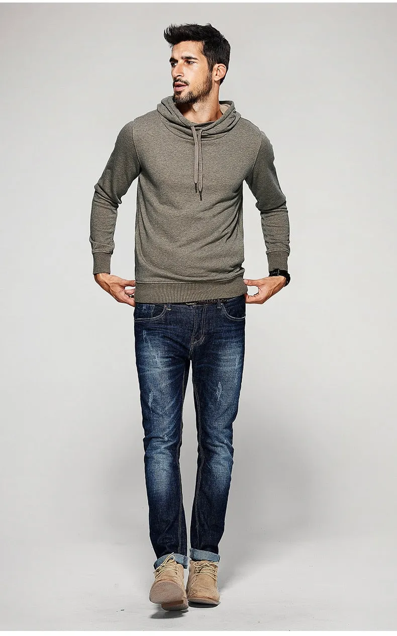 Men's Autumn Casual Hooded Slim Sweatshirt
