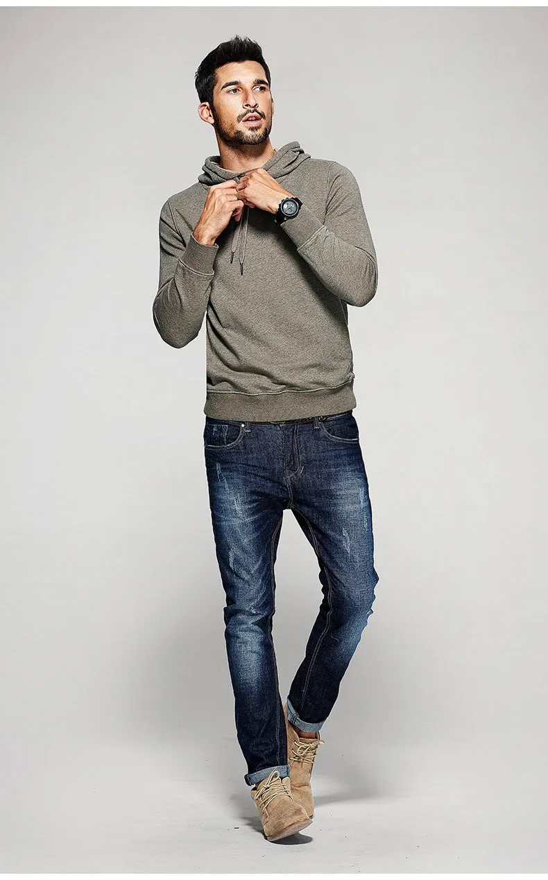 Men's Autumn Casual Hooded Slim Sweatshirt