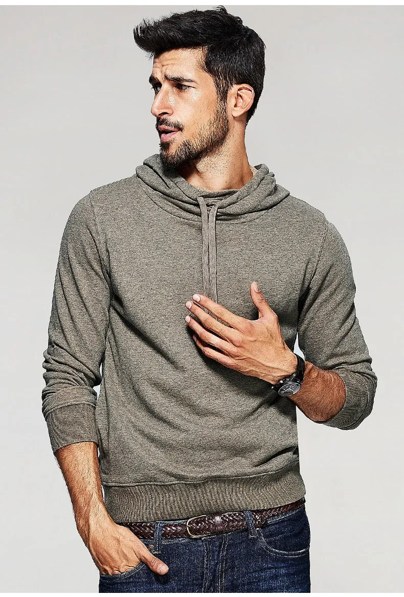 Men's Autumn Casual Hooded Slim Sweatshirt