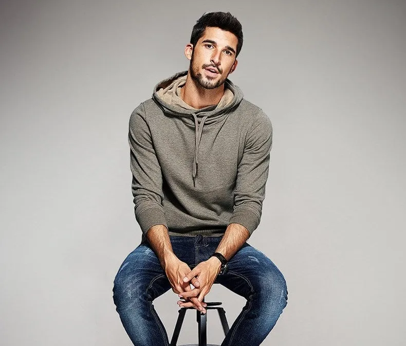 Men's Autumn Casual Hooded Slim Sweatshirt
