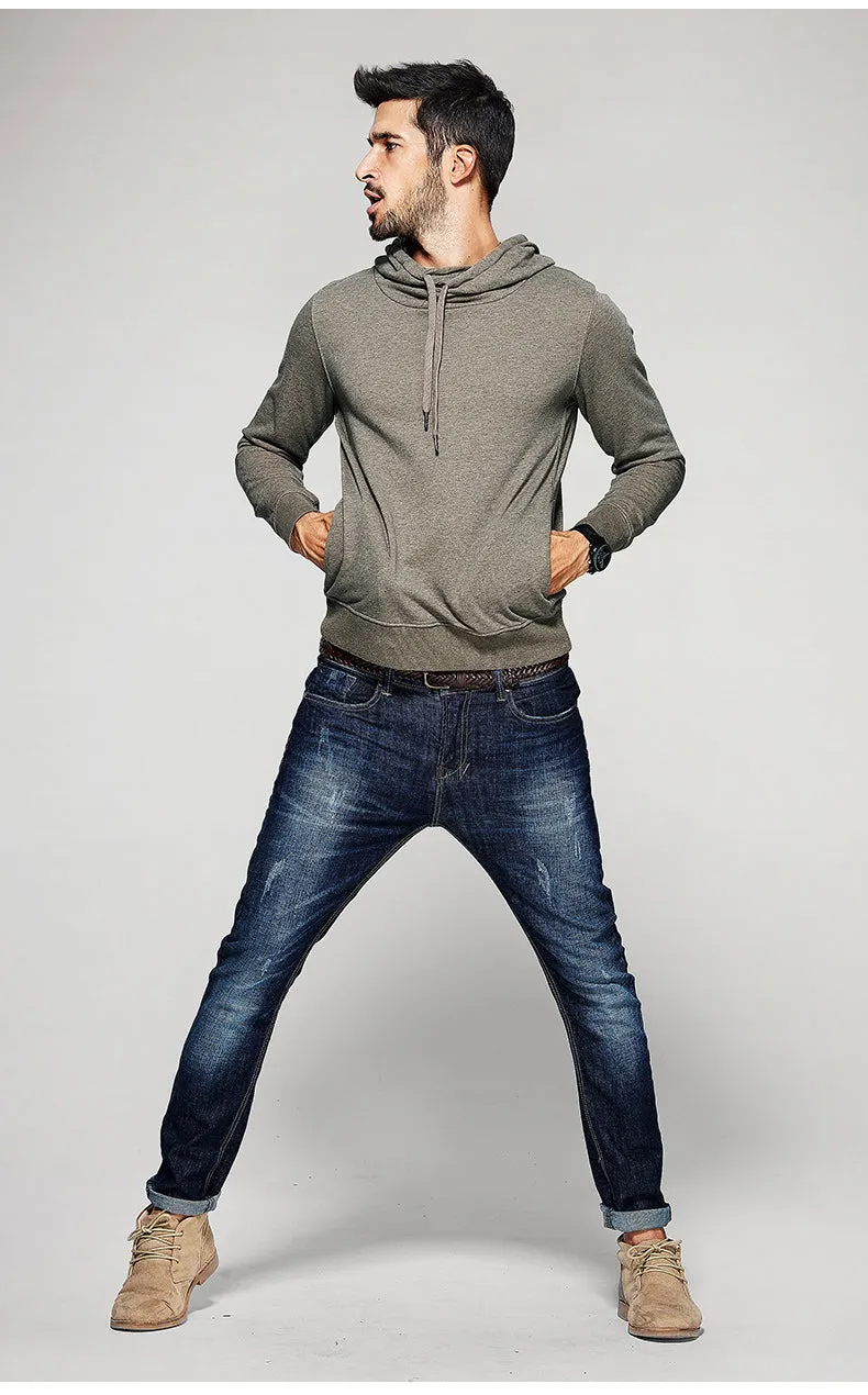 Men's Autumn Casual Hooded Slim Sweatshirt