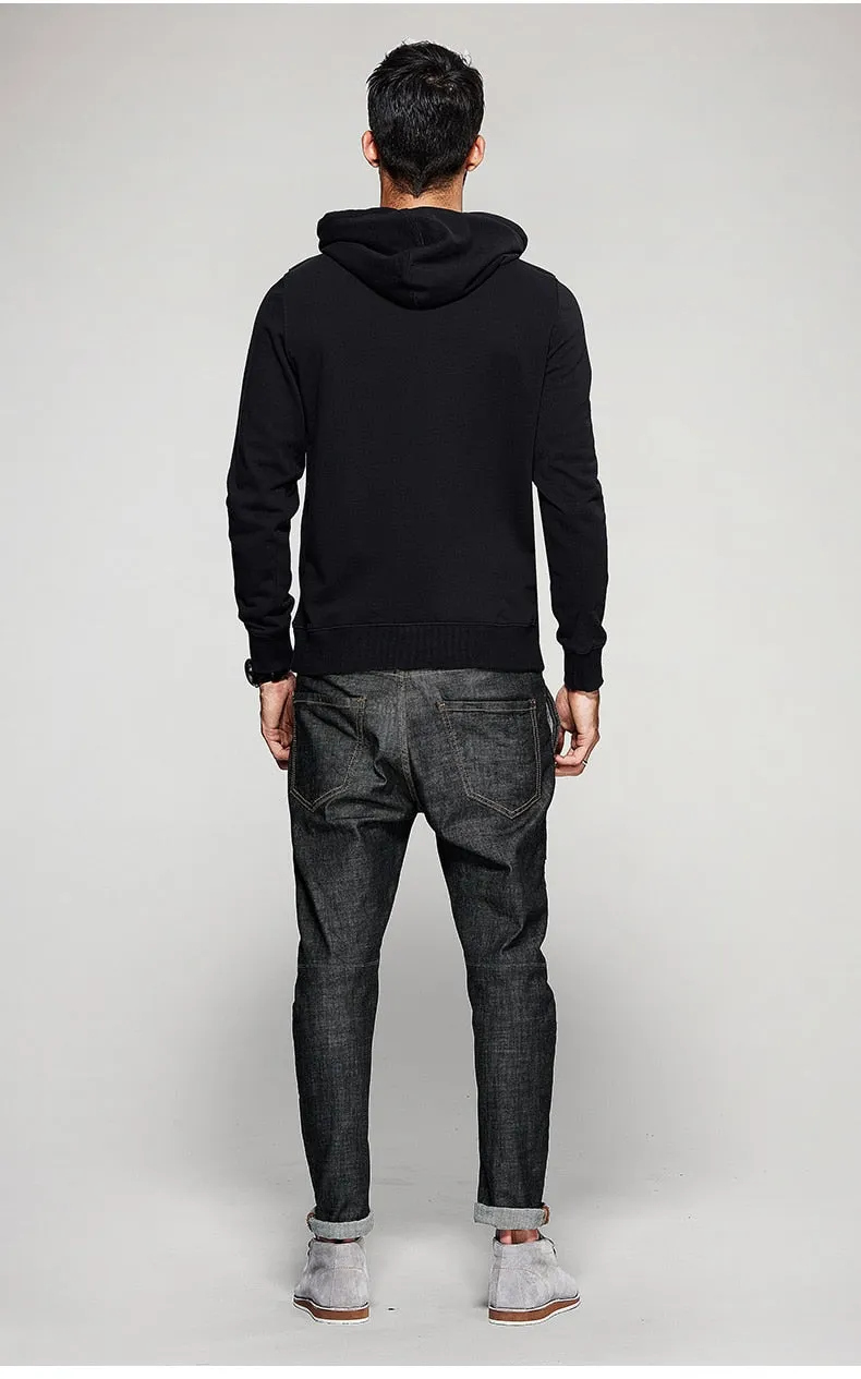 Men's Autumn Casual Hooded Slim Sweatshirt