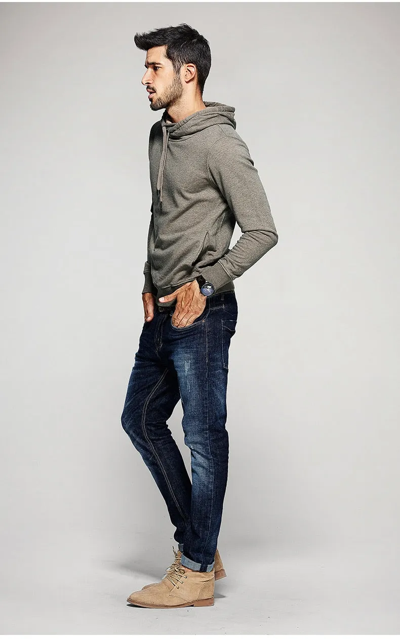 Men's Autumn Casual Hooded Slim Sweatshirt
