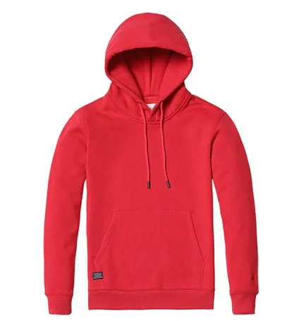 Men's Autumn Casual  Warm Fleece Hoodie | Men's Hooded Sweatshirt