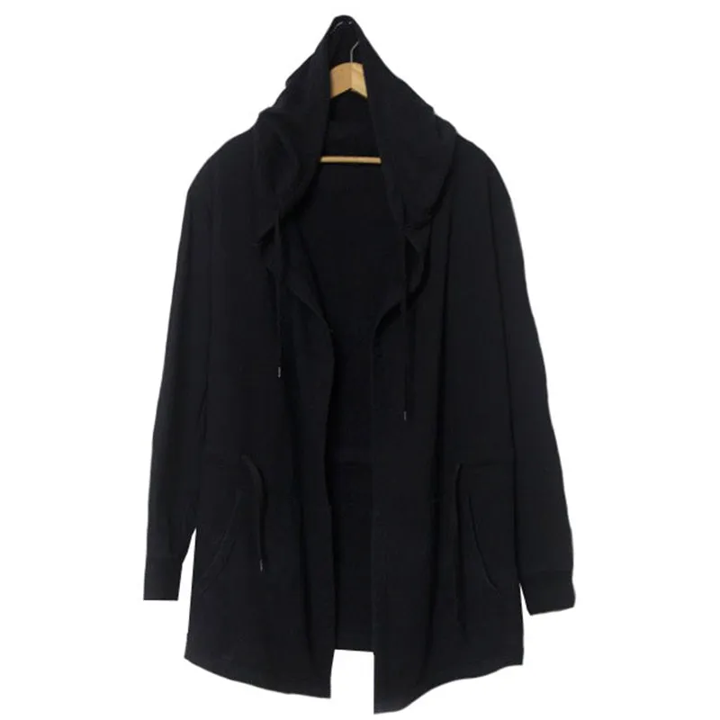 Men's Autumn Long Hooded Sweatshirt