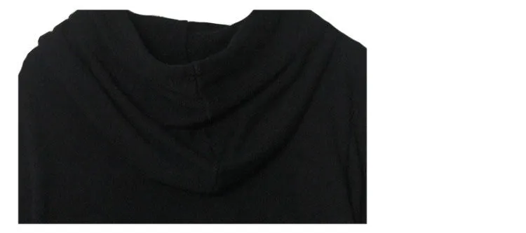 Men's Autumn Long Hooded Sweatshirt