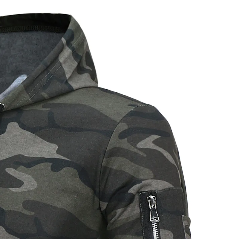Men's Autumn Long Sleeved Hooded Sweatshirt