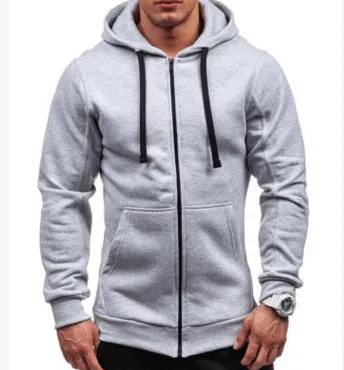Men's Casual Cotton Hooded Sweatshirt