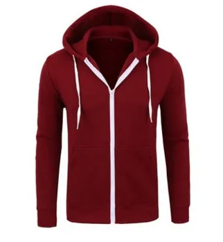 Men's Casual Cotton Hooded Sweatshirt