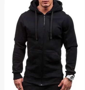Men's Casual Cotton Hooded Sweatshirt