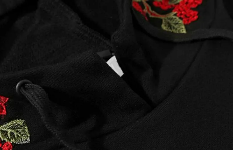 Men's Casual Fleece Embroidered Hoodie "Calmmind"