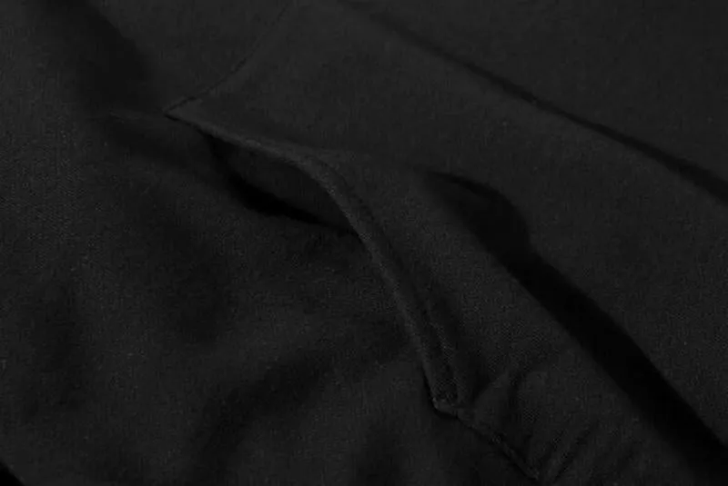 Men's Casual Fleece Embroidered Hoodie "Calmmind"