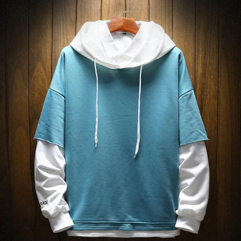 Men's Casual Fleece Hooded Sweatshirt "I’m Okay"