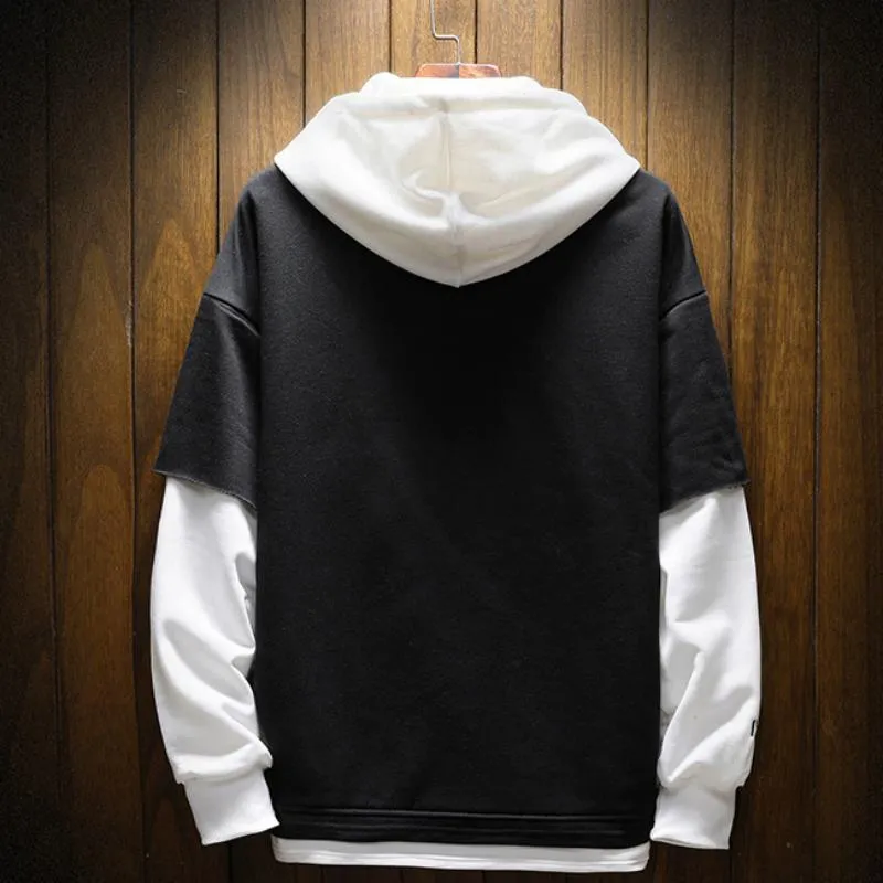 Men's Casual Fleece Hooded Sweatshirt "I’m Okay"