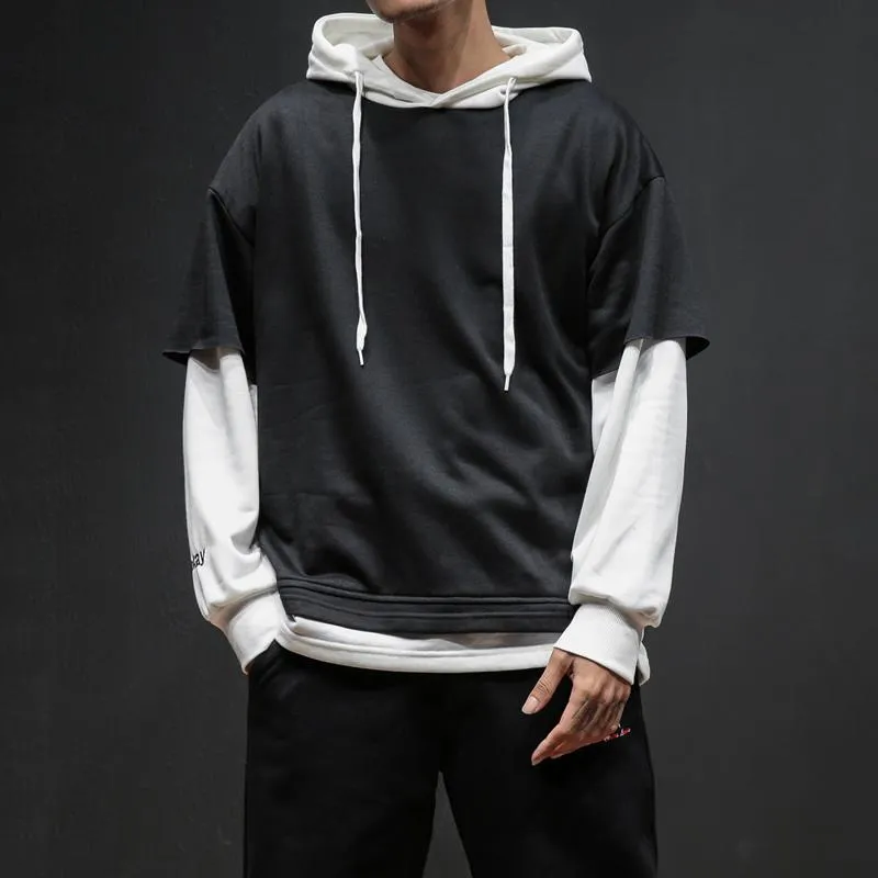 Men's Casual Fleece Hooded Sweatshirt "I’m Okay"