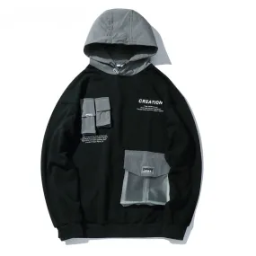 Men's Casual Hooded Sweatshirt "Creation"