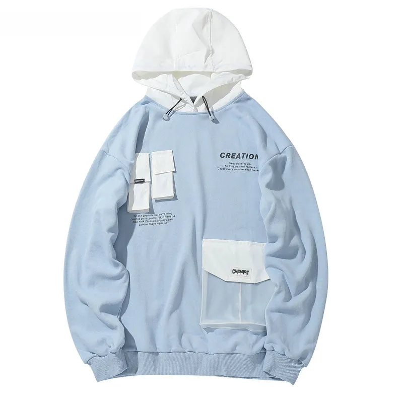 Men's Casual Hooded Sweatshirt "Creation"