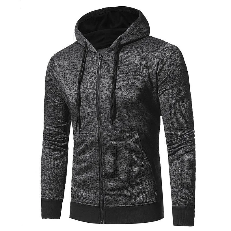 Men's Casual Slim Fit Hooded Sweatshirt Hoodies