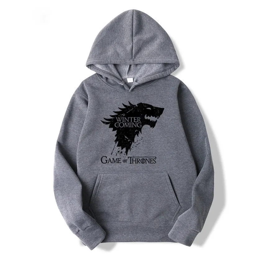 Men's Cotton Hooded Sweatshirt