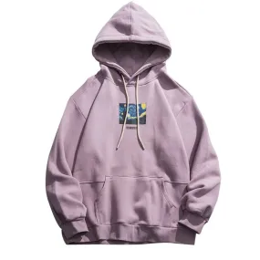 Men's Fleece Hooded Sweatshirt "The Museum 1984"