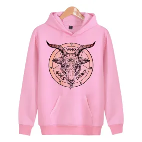 Men's Winter Warm Hoodie "Who Goes There?"