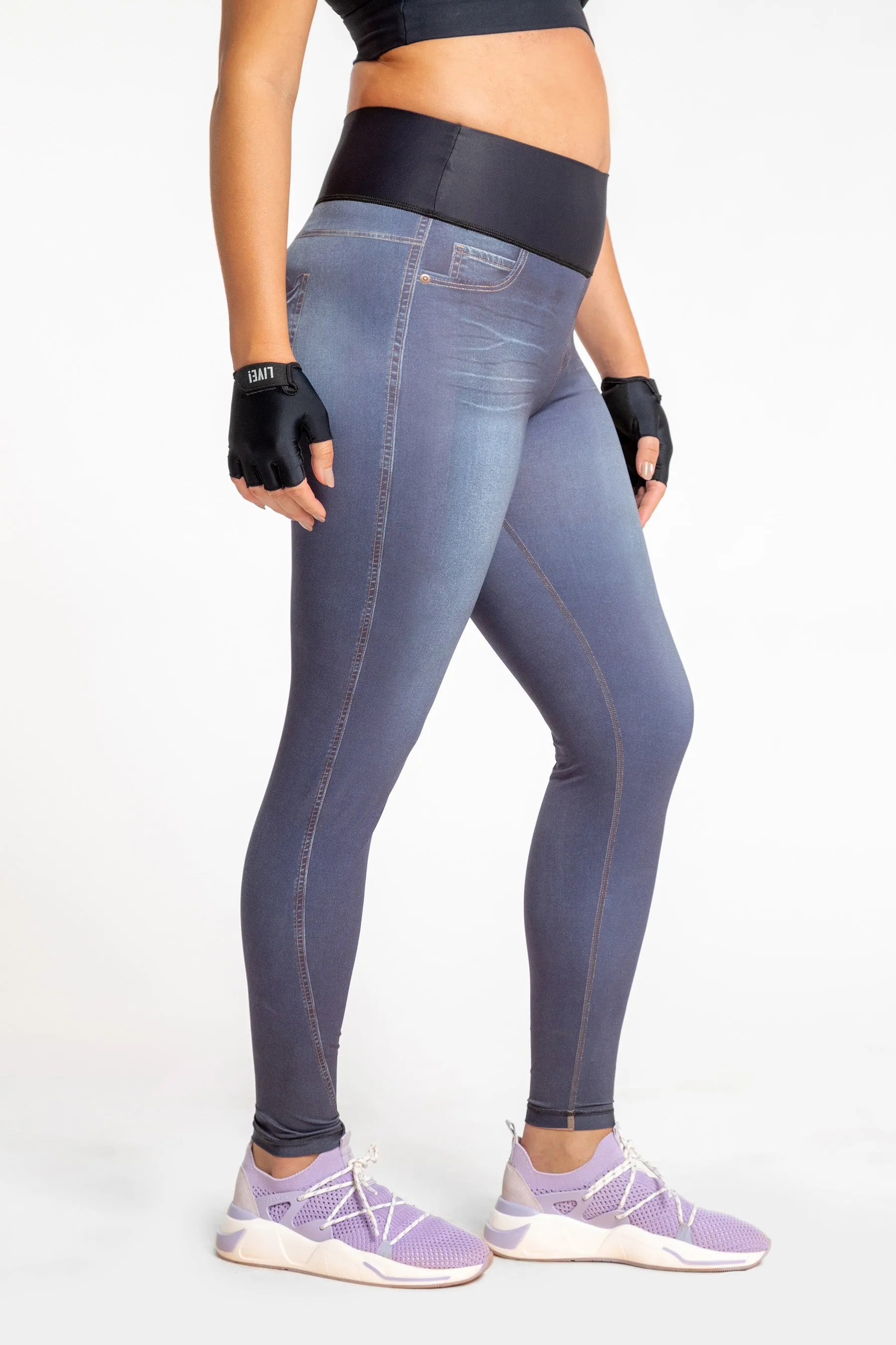 Newfolk Denim Reversible Legging