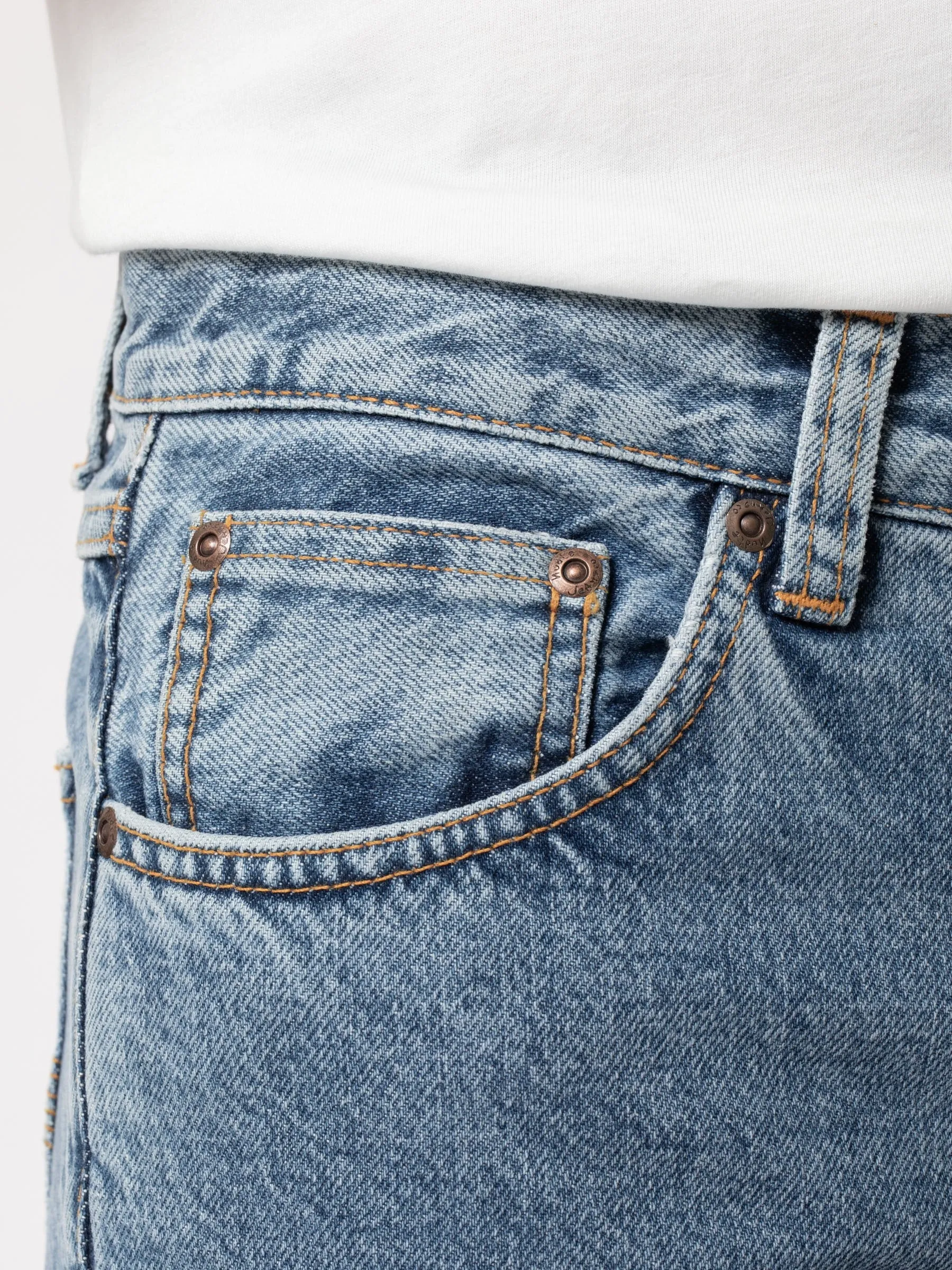 Nudie Gritty Jackson Blue Zizzou