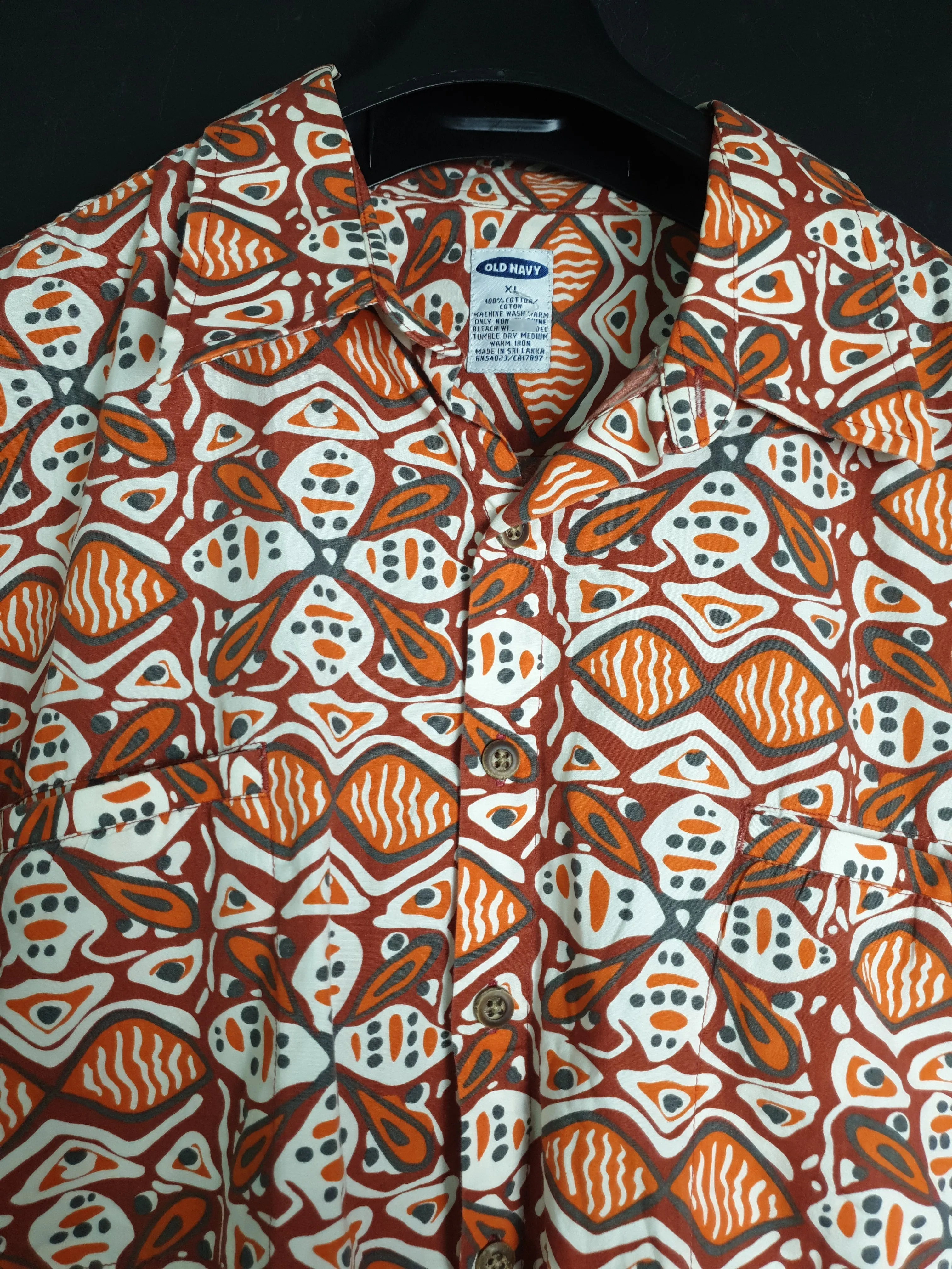 Old Navy Patterned Shirt