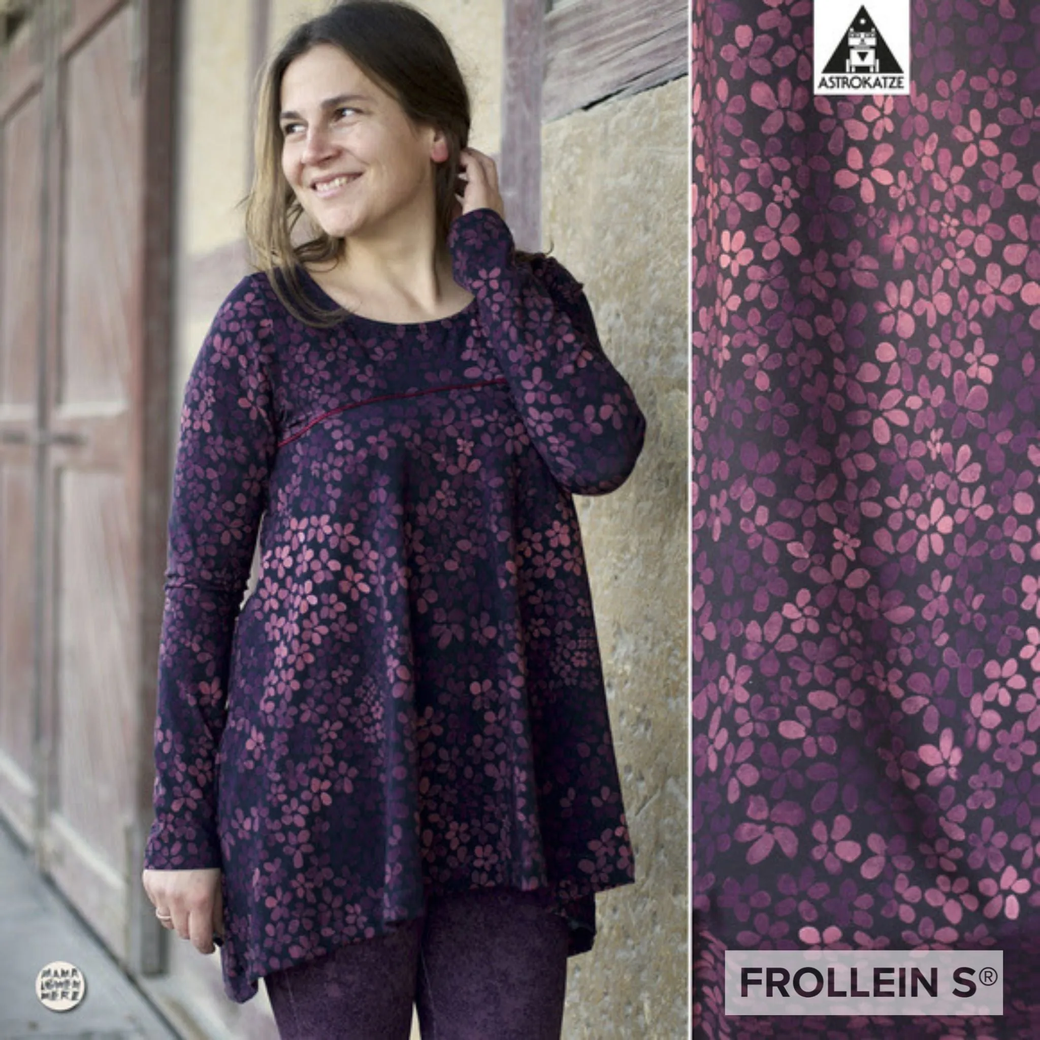 Organic French Terry - Mini Blossom - Mono Edition