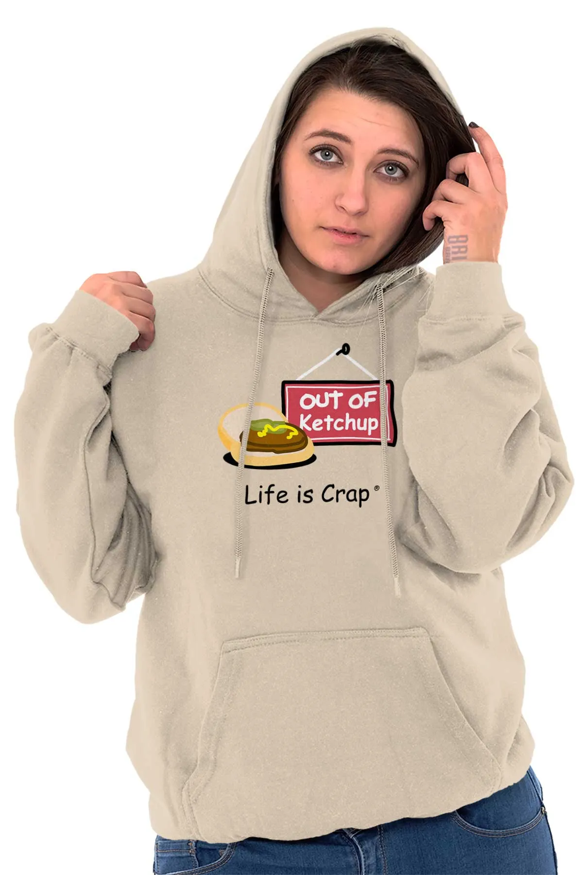 Out Of Ketchup Hoodie