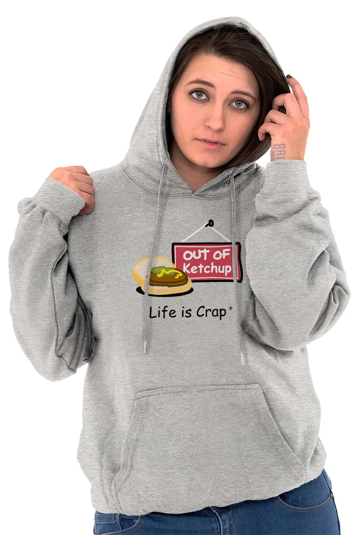 Out Of Ketchup Hoodie