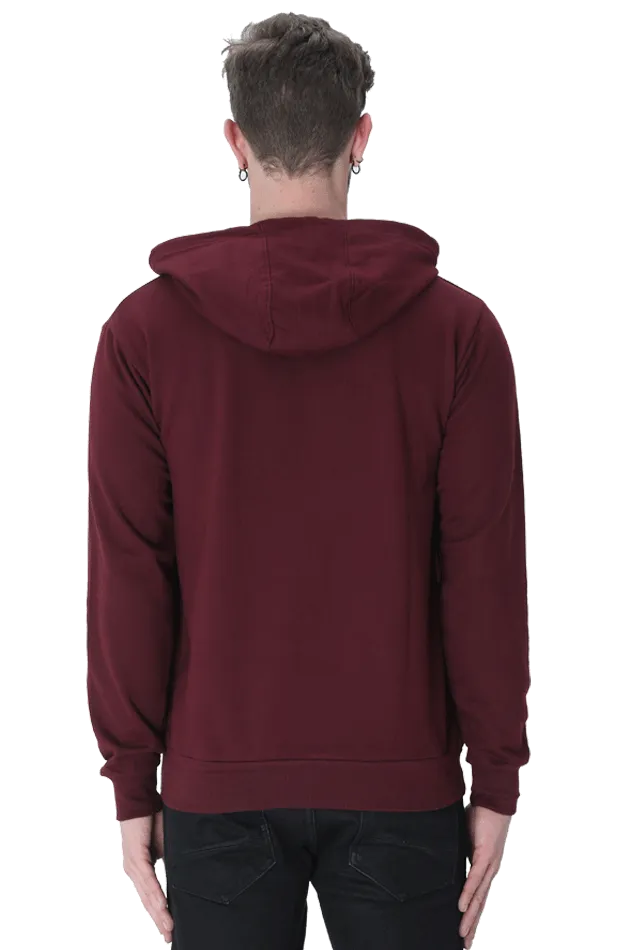 Outer Woods Men's Cheetah Printed Hooded Sweatshirt