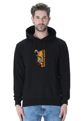 Outer Woods Men's Cheetah Printed Hooded Sweatshirt